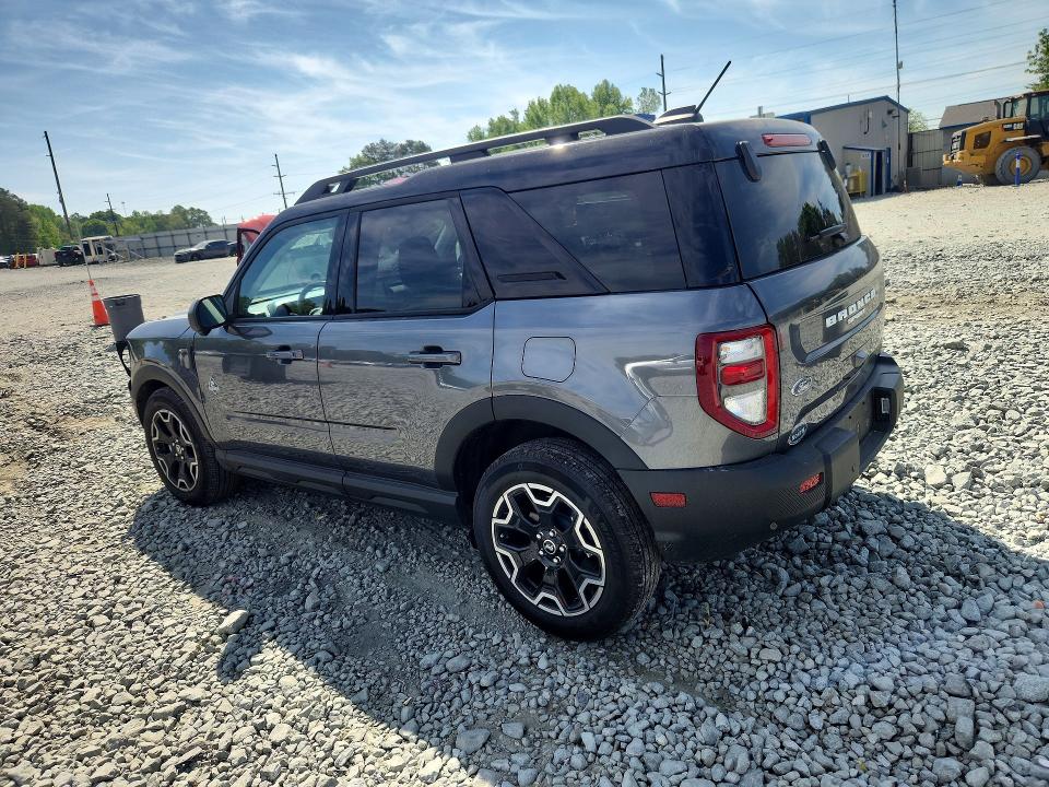 2025 Ford Bronco VIN 3FMCR9CNXSRF21076 COPART salvage auction — FRONT END, Nc - Certificate Of Title, sold $3,750 on 2026-07-01 (photo 2)