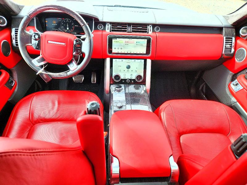2021 Land rover RANGE ROVER VIN SALGV2SE6MA449602 COPART salvage auction — FRONT END, MT - SALVAGE CERTIFICATE OF A VEHIC, sold $12,800 on 2026-07-28 (photo 8)