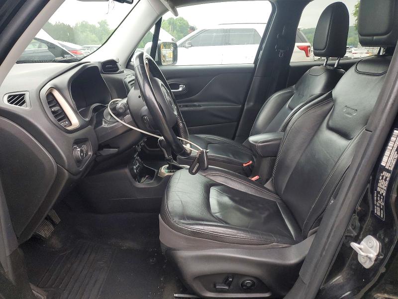 2016 Jeep Renegade VIN ZACCJBDT7GPD52264 COPART salvage auction — FRONT END, Nc - Salvage Certificate Of Title, sold $1,750 on 2026-08-06 (photo 7)