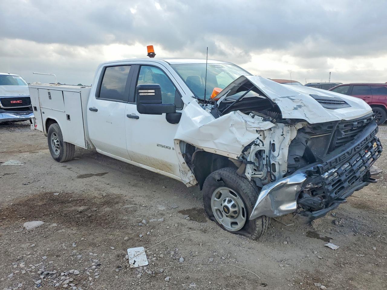 2020 Chevrolet Silverado 2500 VIN 1GB1YLE70LF249618 COPART salvage auction — Front End, GA - CERTIFICATE OF TITLE (P), sold $5,200 on 2026-07-08 (photo 4)