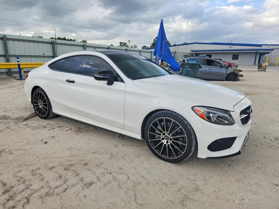 2018 Mercedes-benz C-klasse VIN WDDWJ4JB8JF738258 COPART salvage auction — UNDERCARRIAGE, Fl - Cert Of Title Slvg Rebuildable, sold $1,050 on 2026-07-29 (photo 4)