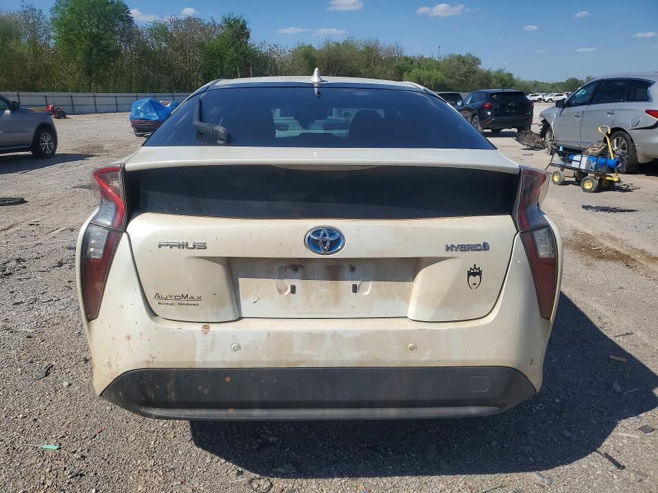2017 Toyota Prius VIN JTDKARFU0H3048810 COPART salvage auction — FRONT END, Id - Salvage Certificate Of Title, sold $3,450 on 2026-07-02 (photo 6)