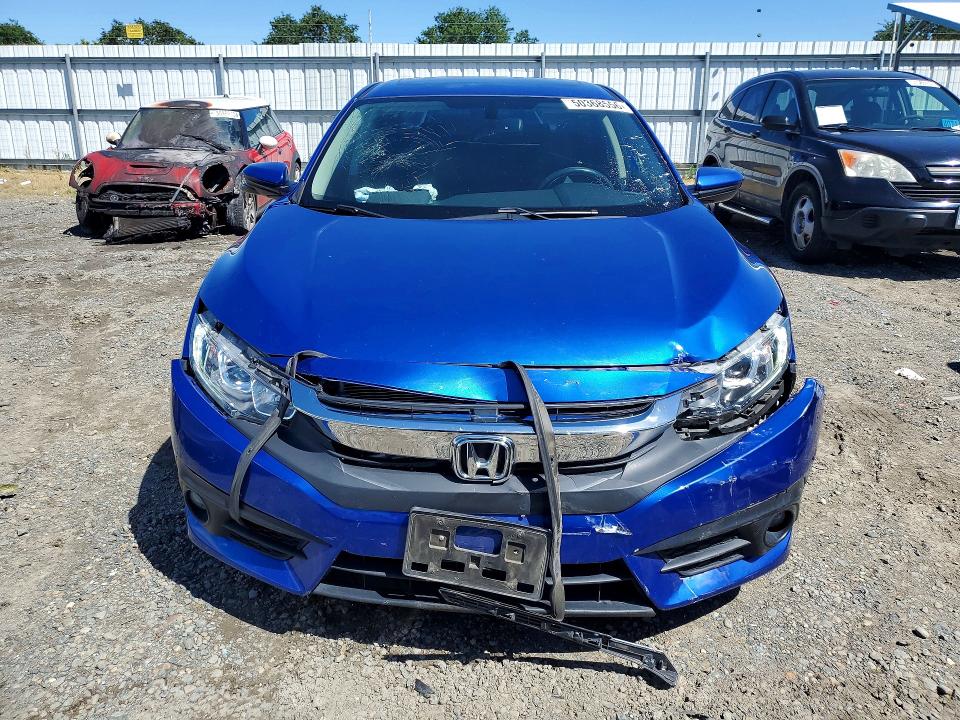 2018 Honda Civic VIN JHMFC1F73JX044240 COPART salvage auction — FRONT END, Ca - Salvage Certificate, sold $3,900 on 2026-07-02 (photo 5)