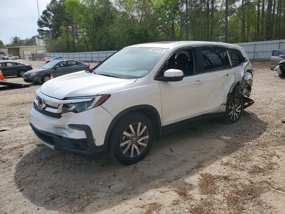 2022 Honda Pilot VIN 5FNYF5H58NB035845 COPART salvage auction — REAR END, Nc - Salvage Certificate Of Title, sold $7,700 on 2026-07-31 (photo 1)