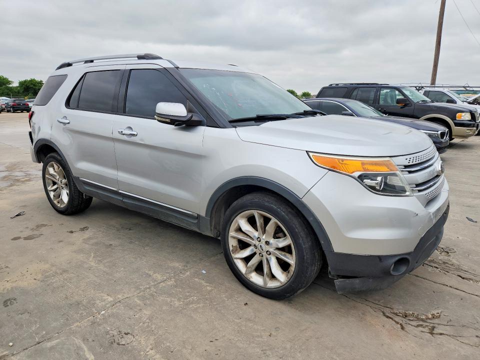 2013 Ford Explorer VIN 1FM5K8F84DGA51764 COPART salvage auction — REAR END, Tx - Salvage Vehicle Title, sold $1,900 on 2026-07-09 (photo 4)