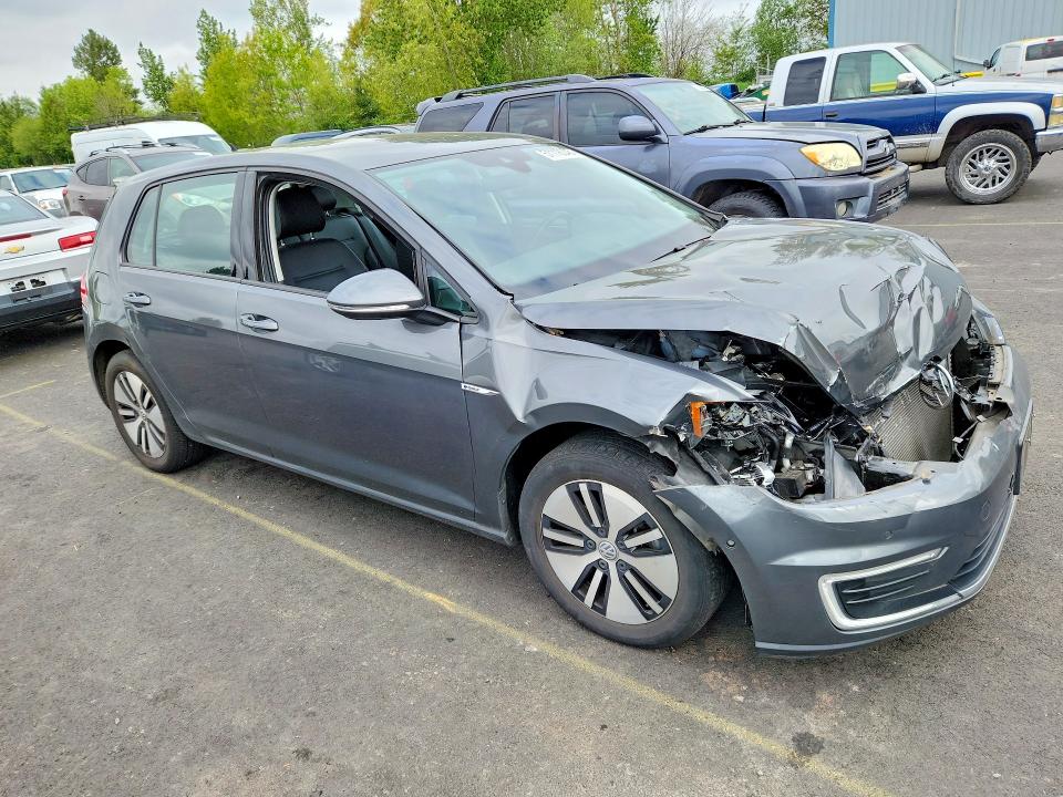 2019 Volkswagen Golf VIN WVWPR7AU0KW909175 COPART salvage auction — FRONT END, Or - Salvage Title Certificate, sold $4,200 on 2026-07-22 (photo 4)
