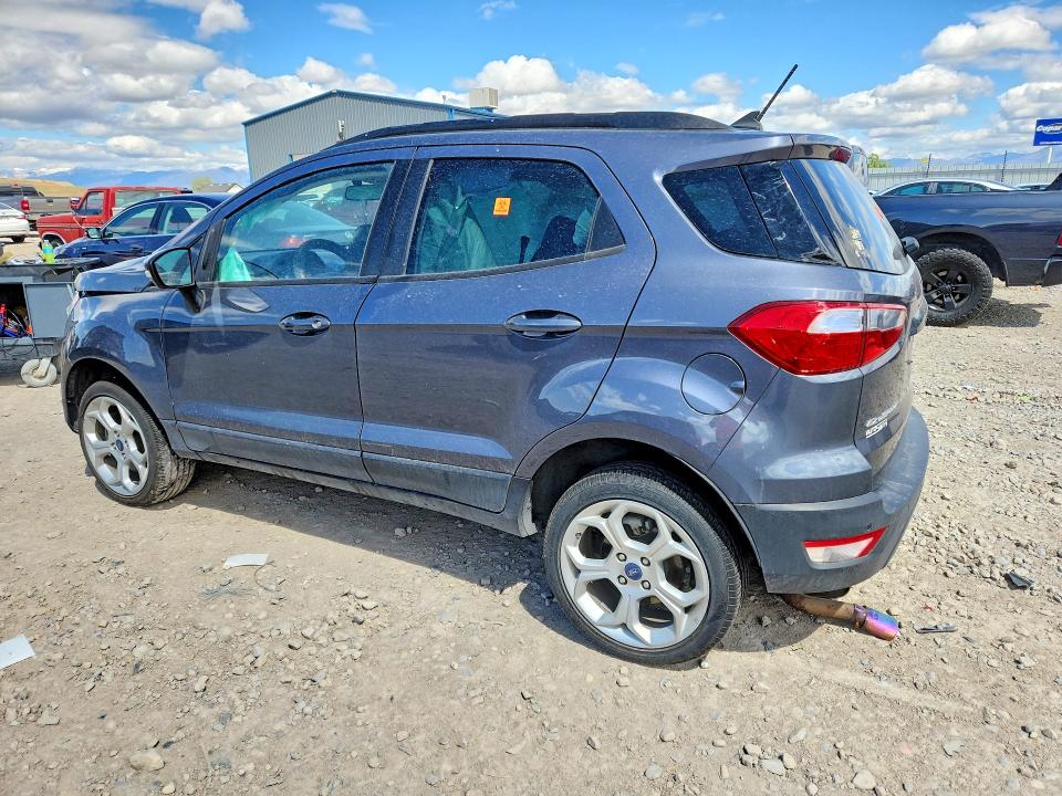 2022 Ford Ecosport VIN MAJ6S3GL6NC458918 COPART salvage auction — SIDE, Ut - Salvage Certificate, sold $350 on 2026-07-31 (photo 2)