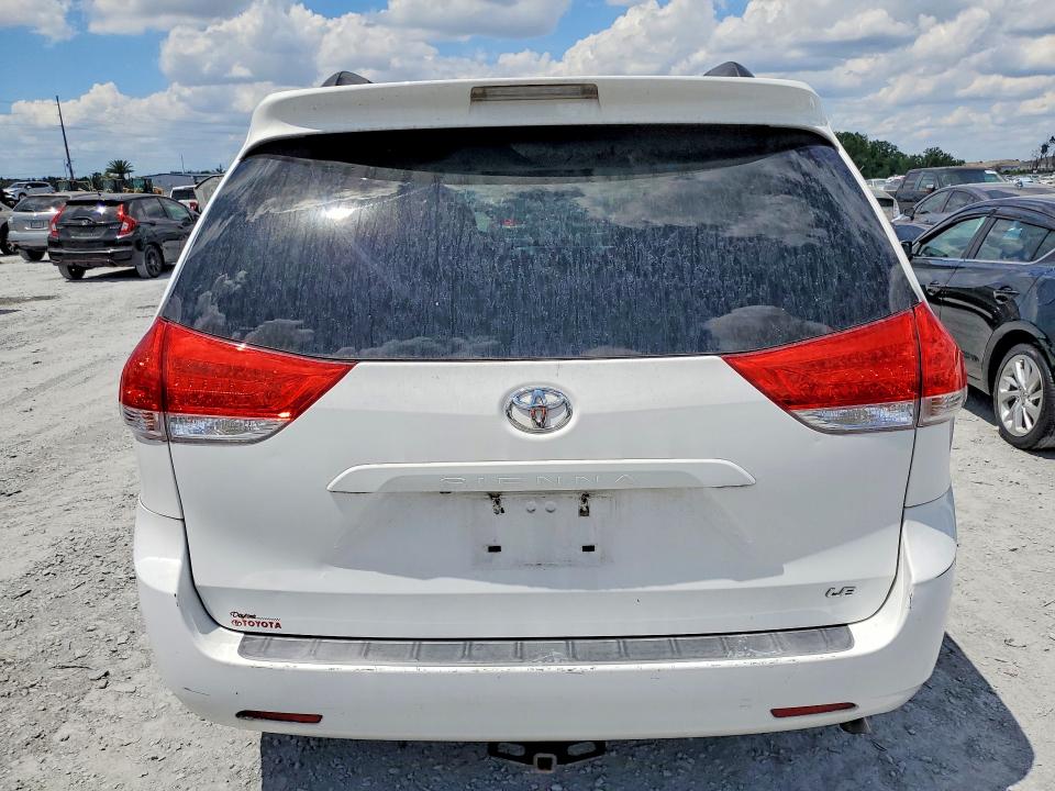 2014 Toyota Sienna VIN 5TDKK3DCXES410916 COPART salvage auction — FRONT END, Fl - Cert Of Title Slvg Rebuildable, sold $3,250 on 2026-07-07 (photo 6)