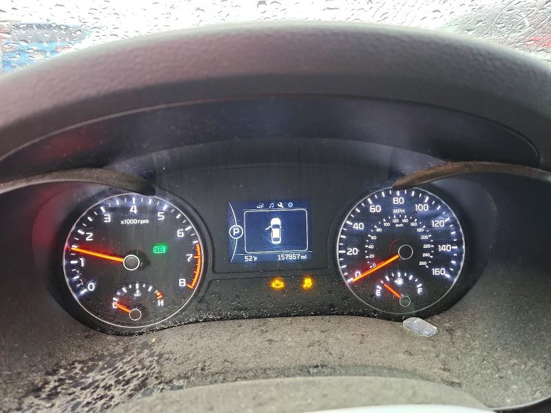 2018 Kia Optima VIN 5XXGT4L39JG229697 COPART salvage auction — FRONT END, IN - CERT OF TITLE-SALVAGE TITLE, sold $1,500 on 2026-07-31 (photo 9)