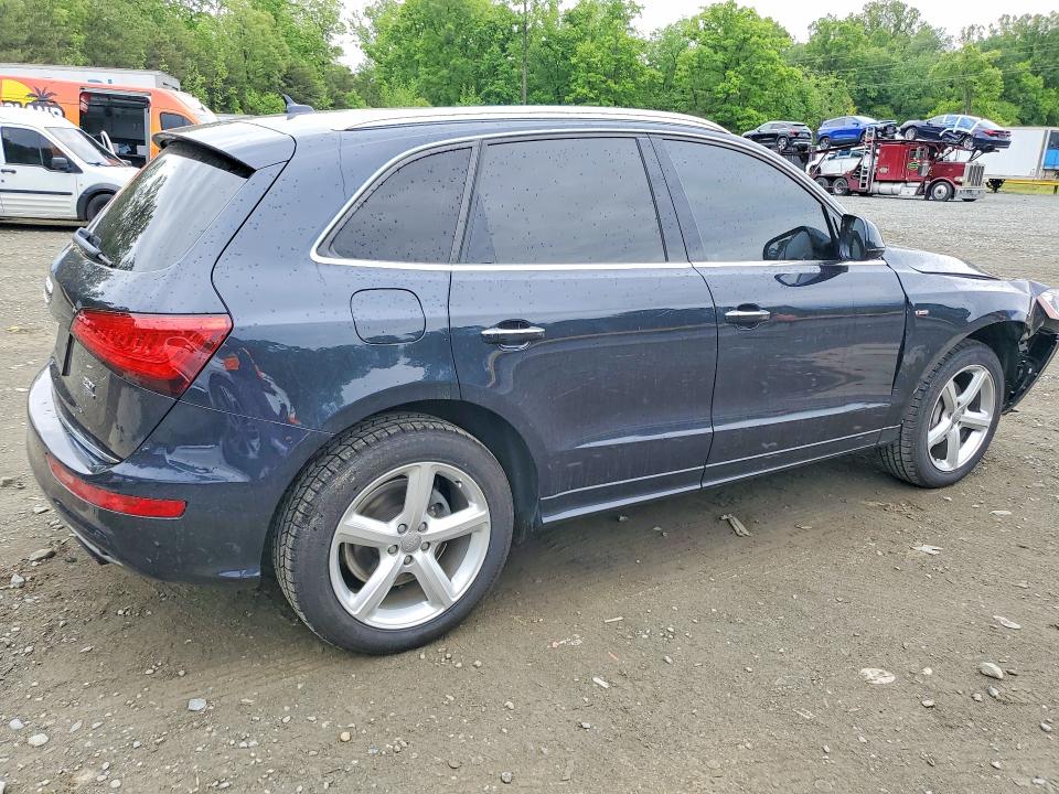 2017 Audi Q5 VIN WA1M2AFP0HA090174 COPART salvage auction — FRONT END, MD - CERT OF SALVAGE > 75% DAMAGE, sold $6,600 on 2026-07-10 (photo 3)