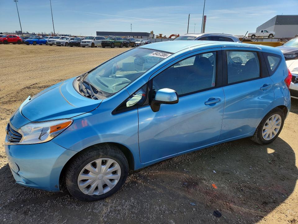 2014 Nissan Versa note VIN 3N1CE2CP5EL420580 COPART salvage auction — MECHANICAL, Ab - Oop - Salvage, sold $550 on 2026-07-09 (photo 1)