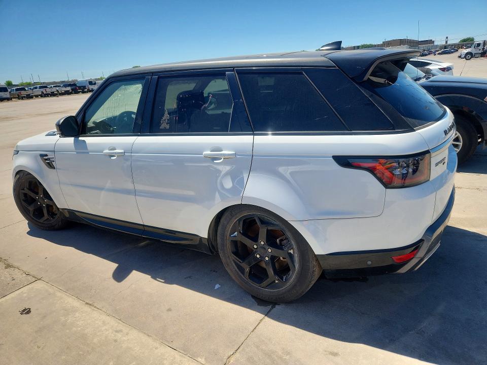 2020 Land rover Range rover sport VIN SALWR2SU7LA707941 COPART salvage auction — NORMAL WEAR, Tx - Certificate Of Title, sold $13,400 on 2026-07-02 (photo 2)