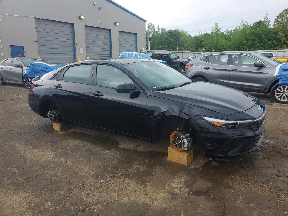 2026 Hyundai Elantra VIN KMHLM4DG3TU145185 COPART salvage auction — FRONT END, Tn - Certificate Of Title, sold $35 on 2026-07-30 (photo 4)