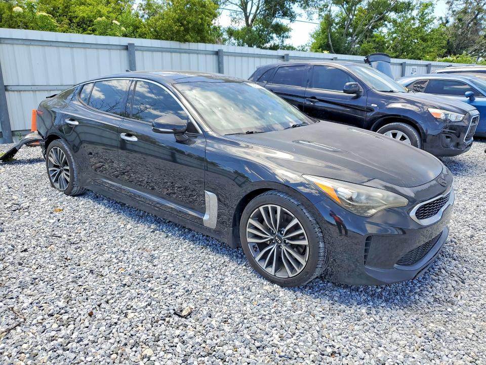 2018 Kia Stinger VIN KNAE25LA5J6017504 COPART salvage auction — REAR END, Fl - Cert Of Title Slvg Rebuildable, sold $2,250 on 2026-07-10 (photo 4)