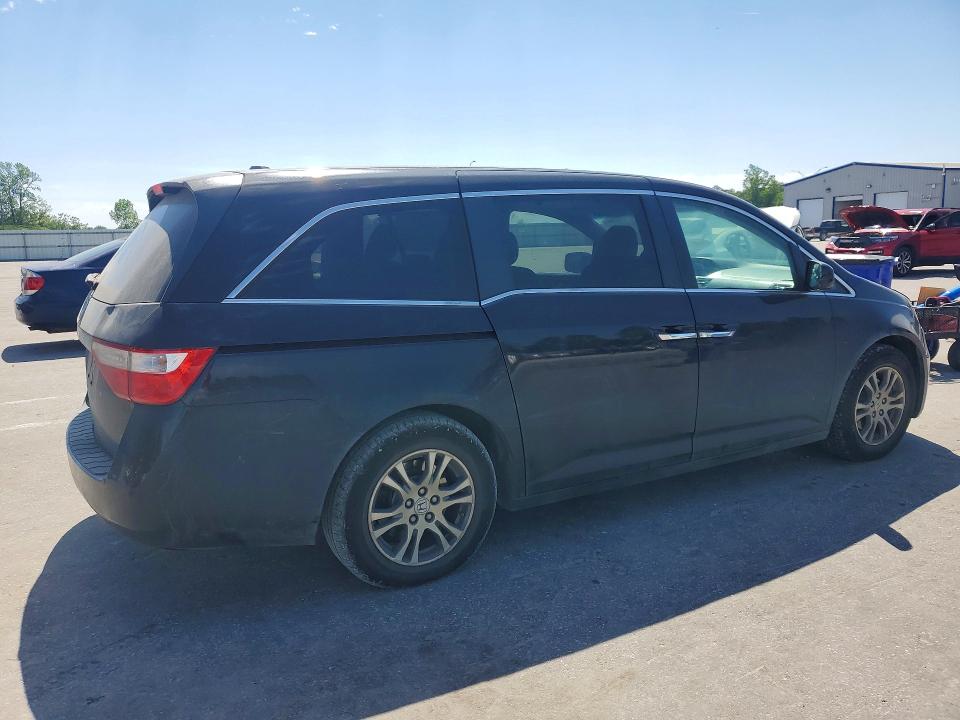 2012 Honda Odyssey VIN 5FNRL5H67CB099975 COPART salvage auction — SIDE, Nc - Parts Only-Record Of Sale, sold $700 on 2026-07-02 (photo 3)