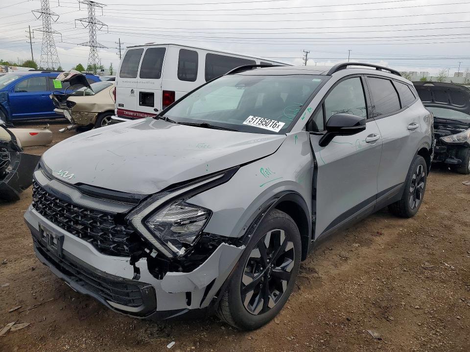 2023 Kia Sportage VIN 5XYK6CAF8PG050323 — COPART salvage auction photo