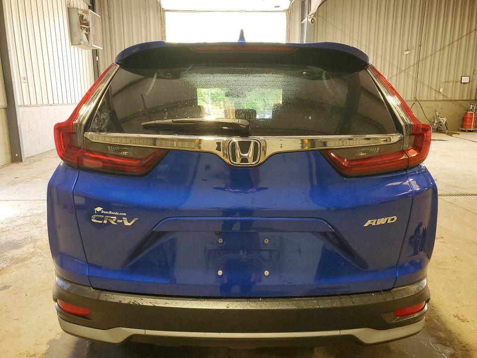 2021 Honda Cr-v VIN 7FARW2H50ME016986 COPART salvage auction — WATER/FLOOD, Pa - Cert Of Salvage-W=Flood Veh, sold $11,100 on 2026-07-08 (photo 6)