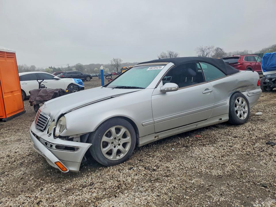 2003 Mercedes-benz Clk-klasse VIN WDBLK65G23T135773 — COPART salvage auction photo