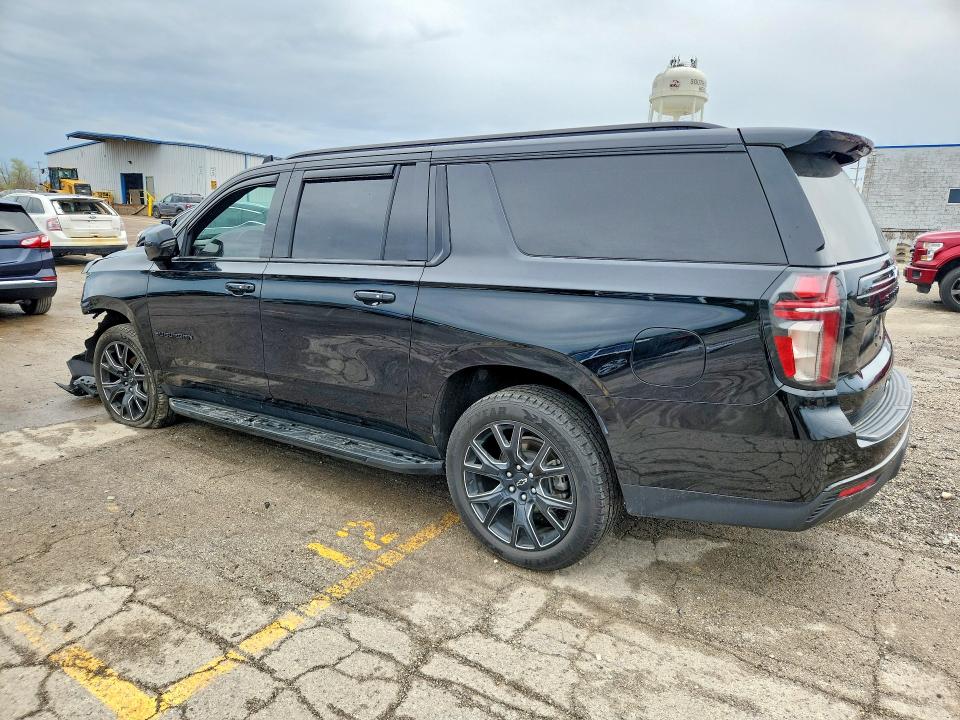 2023 Chevrolet Suburban VIN 1GNSKEKDXPR382423 COPART salvage auction — FRONT END, Il - Salvage Certificate, sold $16,000 on 2026-07-03 (photo 2)
