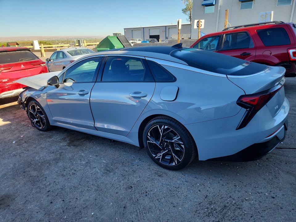 2025 Kia K5 VIN KNAG64J70S5386311 COPART salvage auction — FRONT END, Nm - Cert Of Title-Salvage, sold $4,550 on 2026-07-20 (photo 2)