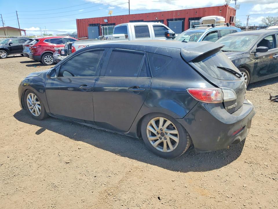 2013 Mazda 3 VIN JM1BL1L73D1753326 COPART salvage auction — REAR END, Hi - Bill Of Sale - Parts Only, sold $1 on 2026-07-29 (photo 2)