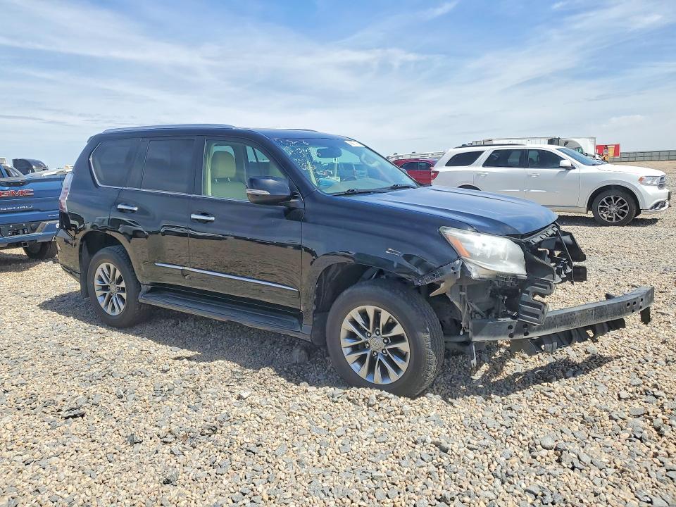 2014 Lexus Gx VIN JTJJM7FX9E5067337 COPART salvage auction — FRONT END, Tx - Salvage Vehicle Title, sold $9,200 on 2026-07-02 (photo 4)