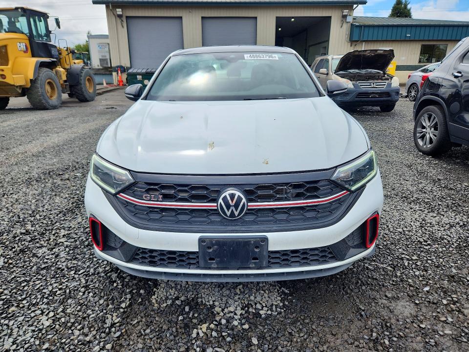 2023 Volkswagen Jetta VIN 3VW1T7BU5PM039417 COPART salvage auction — FRONT END, Id - Salvage Certificate Of Title, sold $8,400 on 2026-07-28 (photo 5)