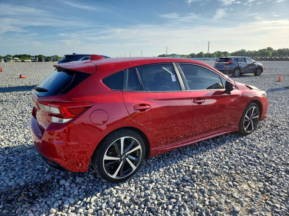 2023 Subaru Impreza VIN 4S3GTAL66P3720715 COPART salvage auction — FRONT END, Fl - Certificate Of Destruction, sold $6,000 on 2026-07-08 (photo 3)