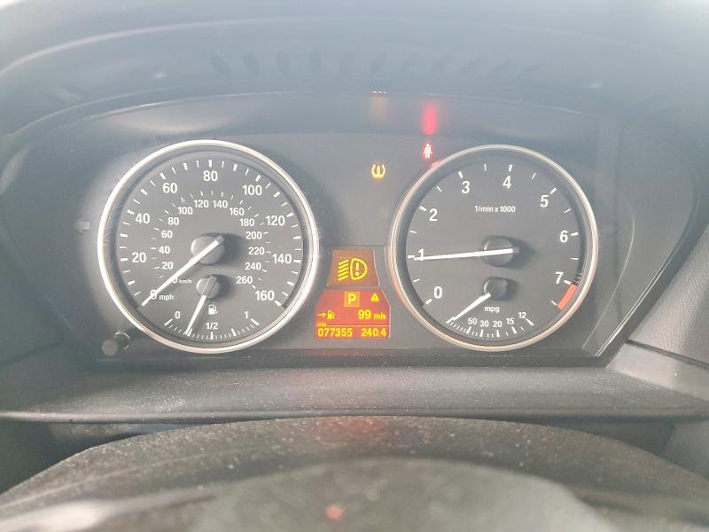 2008 BMW 5er VIN WBANV93568CZ67979 COPART salvage auction — FRONT END, Ca - Salvage Certificate, sold $1,350 on 2026-07-02 (photo 9)