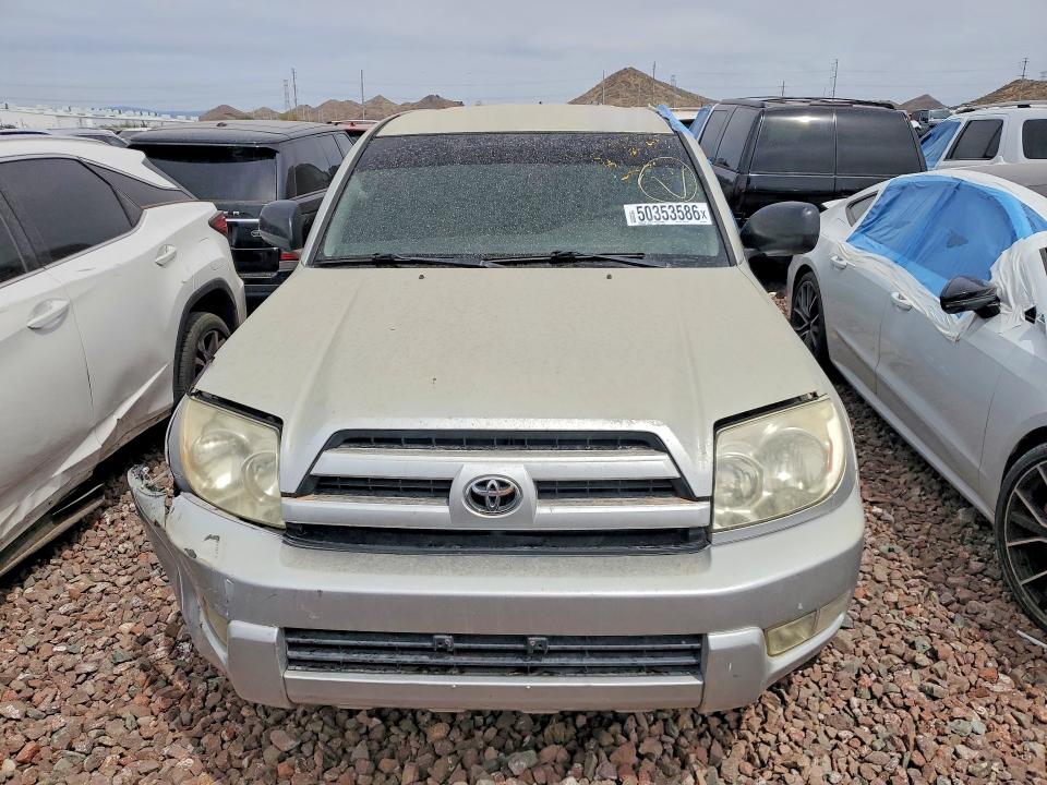 2004 Toyota 4runner VIN JTEZU14R940018072 COPART salvage auction — FRONT END, ID - SALVAGE CERTIFICATE OF TITLE, sold $2,150 on 2026-07-09 (photo 5)
