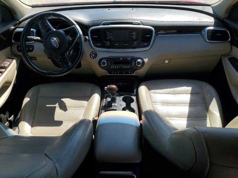 2016 Kia Sorento VIN 5XYPHDA51GG158716 COPART salvage auction — FRONT END, Ca - Salvage Certificate, sold $1,450 on 2026-07-10 (photo 8)