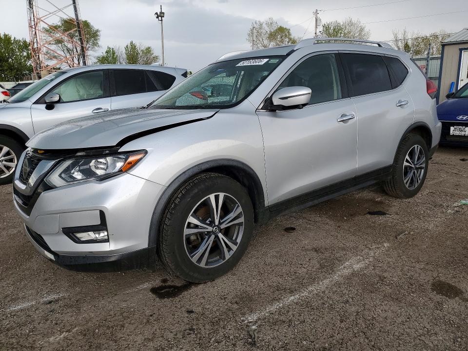 2019 Nissan Rogue VIN JN8AT2MVXKW383009 COPART salvage auction — FRONT END, In - Cert Of Title-Salvage Title, sold $1,050 on 2026-07-06 (photo 1)