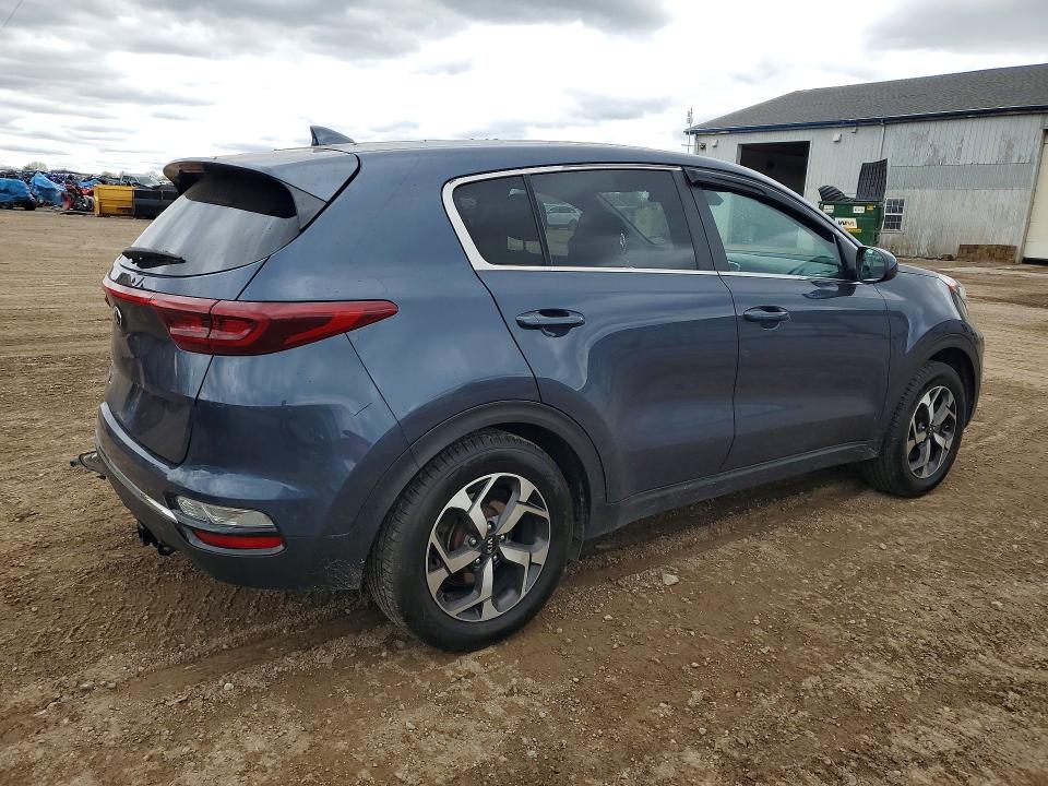 2021 Kia Sportage VIN KNDPM3AC6M7844733 COPART salvage auction — REAR END, Mi - Cert Of Title-Salvage Vehicle, sold $3,200 on 2026-07-15 (photo 3)