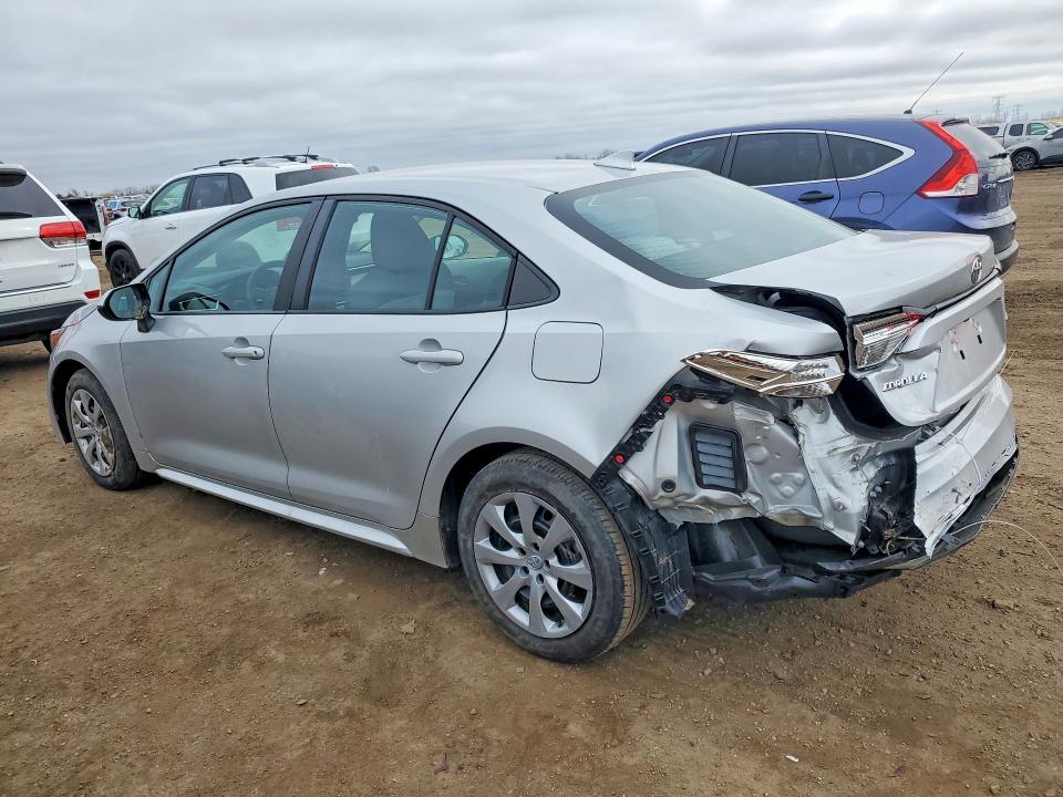 2022 Toyota Corolla VIN 5YFEPMAE1NP295464 COPART salvage auction — REAR END, Il - Salvage Certificate, sold $8,200 on 2026-07-09 (photo 2)