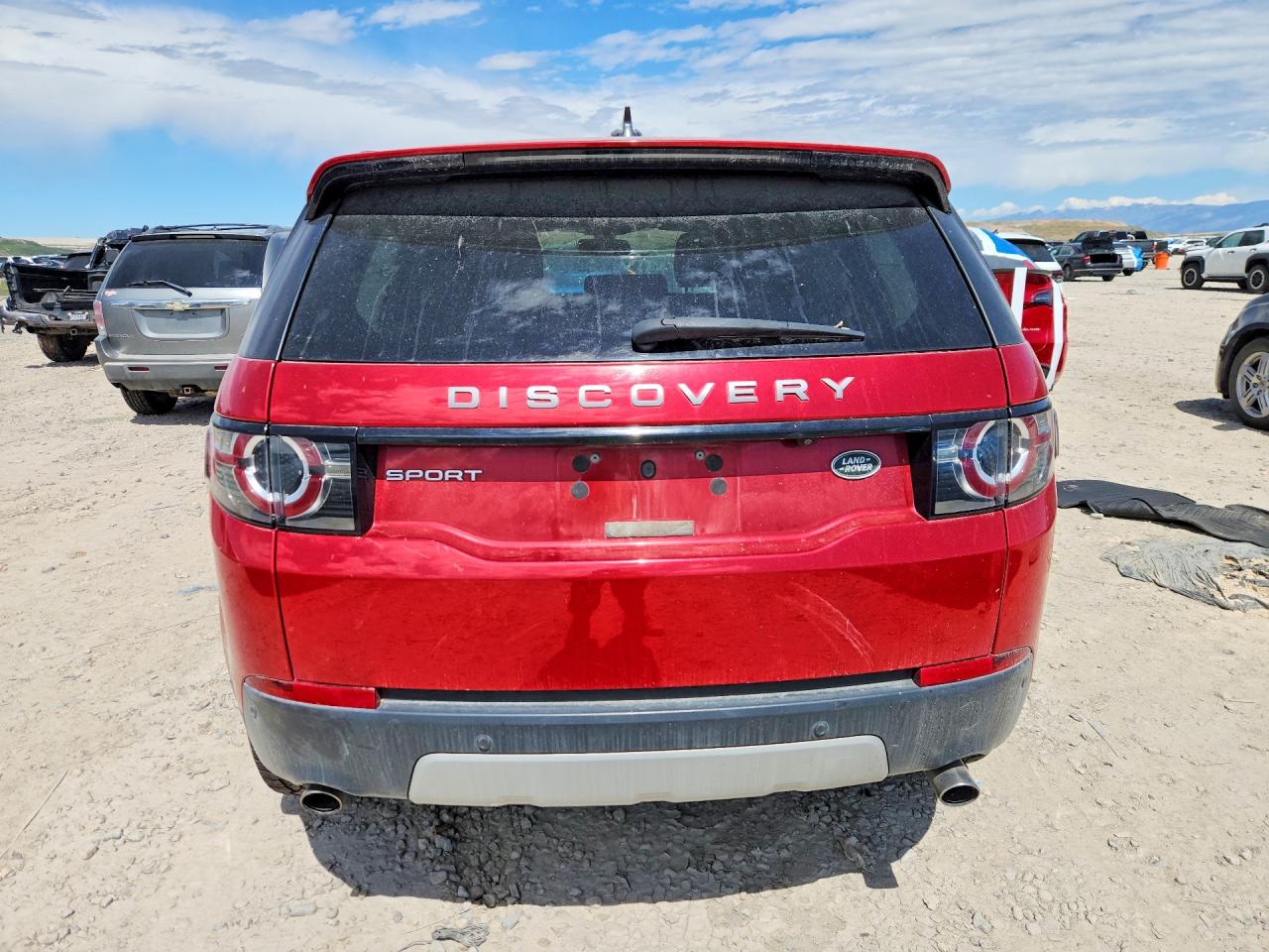 2016 Land Rover Discovery Sport VIN SALCR2BGXGH592410 COPART salvage auction — Front End, UT - CERTIFICATE OF TITLE, sold $3,300 on 2026-07-02 (photo 6)