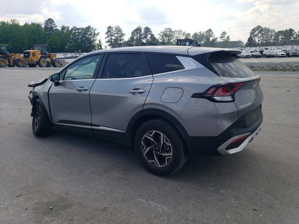 2024 Kia Sportage VIN KNDPU3DF0R7319468 COPART salvage auction — FRONT END, NC - SALVAGE CERTIFICATE OF TITLE, sold $1,600 on 2026-07-28 (photo 2)