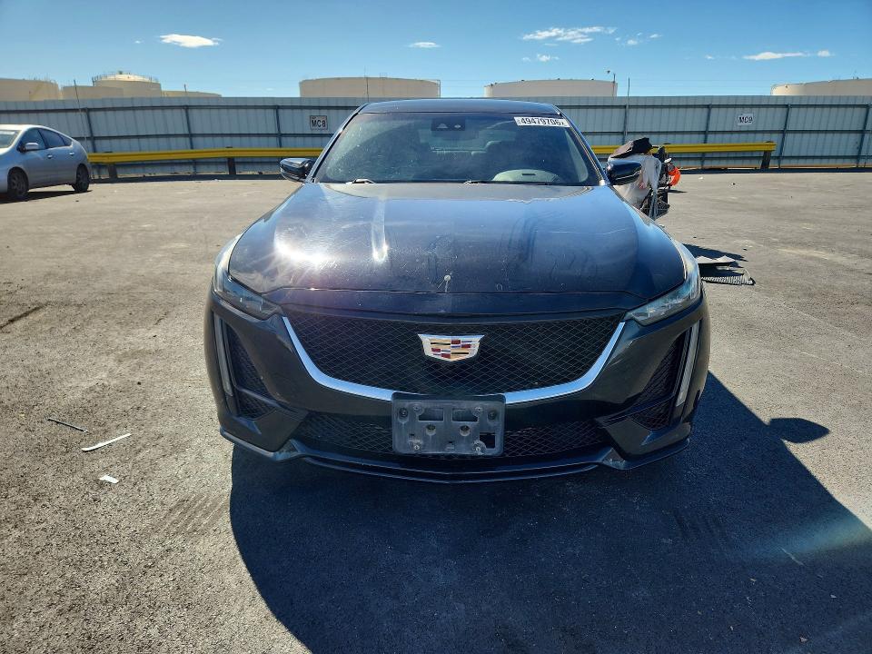 2020 Cadillac Ct5 VIN 1G6DP5RK1L0126504 COPART salvage auction — VANDALISM, Ca - Salvage Certificate, sold $80 on 2026-07-29 (photo 5)