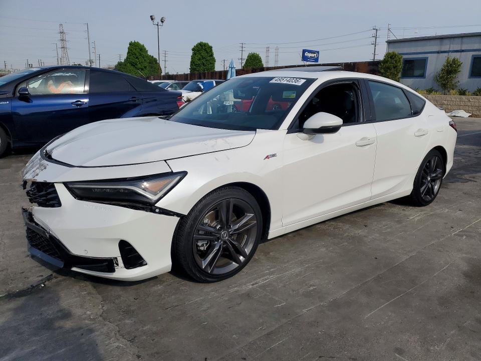 2025 Acura Integra VIN 19UDE4H65SA017426 COPART salvage auction — FRONT END, CA - SALVAGE CERTIFICATE, sold $12,300 on 2026-07-22 (photo 1)