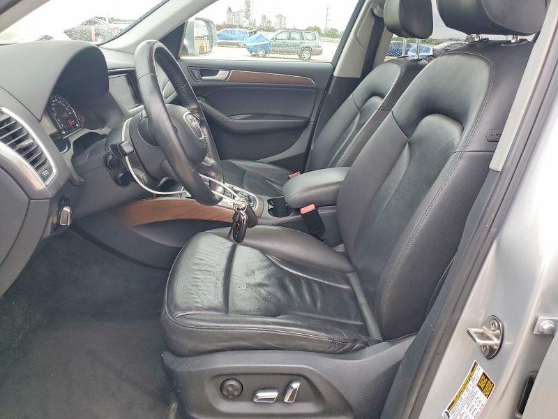 2013 Audi Q5 VIN WA1LFAFP8DA101965 COPART salvage auction — FRONT END, Tx - Nonrepairable Title, sold $2,200 on 2026-07-02 (photo 7)