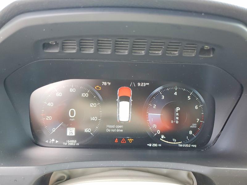 2021 Volvo Xc90 VIN YV4102CK8M1680563 COPART salvage auction — FRONT END, FL - CERTIFICATE OF TITLE (P), sold $9,800 on 2026-07-29 (photo 9)