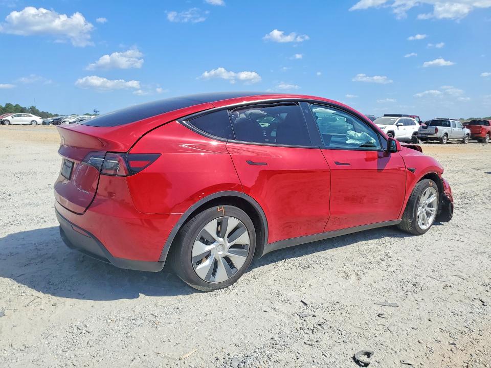 2023 Tesla Model y VIN 7SAYGDEE8PF708053 COPART salvage auction — FRONT END, Ga - Cert Of Title-Salvage, sold $8,000 on 2026-07-15 (photo 3)