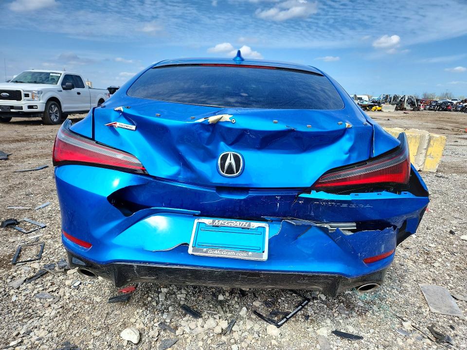 2026 Acura Integra VIN 19UDE4H32TA001904 COPART salvage auction — REAR END, Salvage Title, sold $7,200 on 2026-07-31 (photo 6)