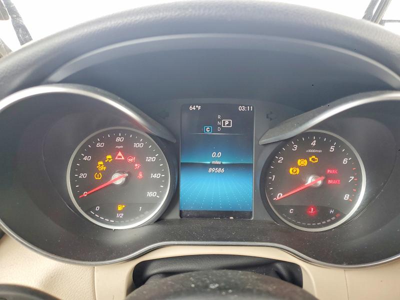 2020 Mercedes-benz Glc VIN WDC0G8DB6LF713017 COPART salvage auction — FRONT END, In - Cert Of Title-Salvage Title, sold $5,300 on 2026-07-28 (photo 9)