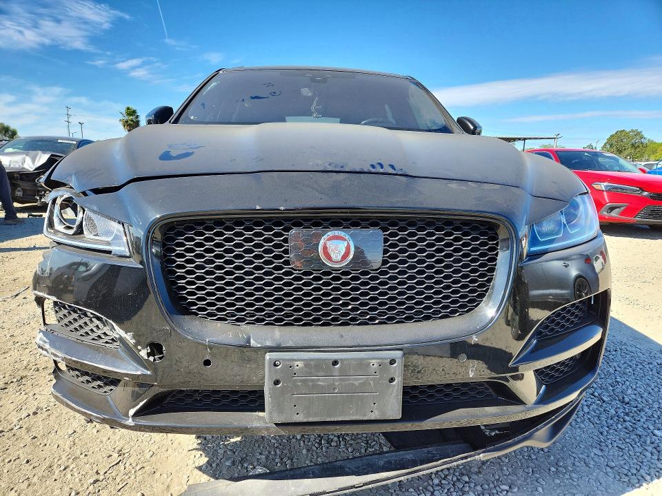 2019 Jaguar F-pace VIN SADCJ2FX8KA355686 COPART salvage auction — FRONT END, Ca - Salvage Certificate, sold $3,100 on 2026-07-10 (photo 5)