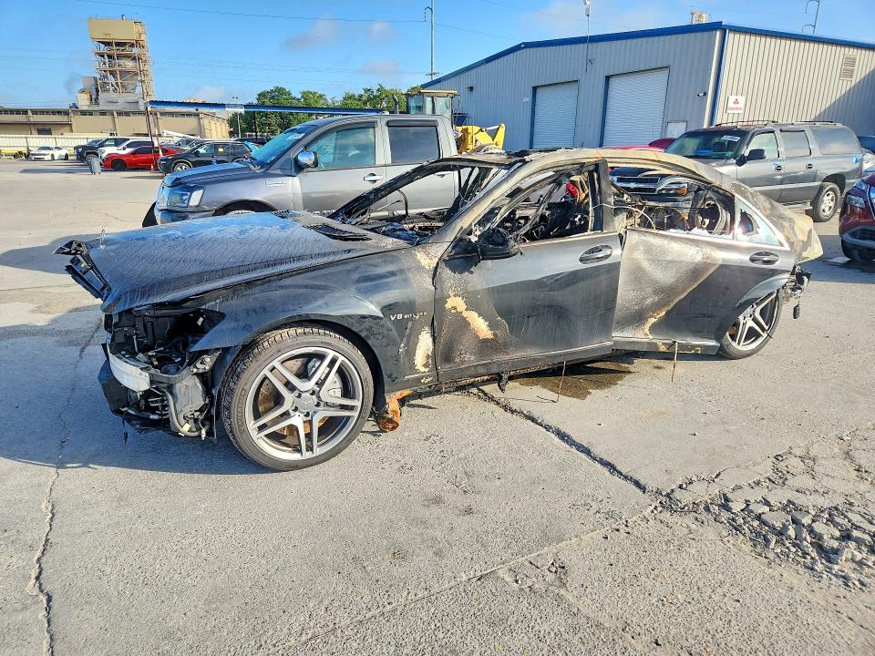 2012 Mercedes-benz S class VIN WDDNG7EB3CA458320 COPART salvage auction — BURN, LA - CERTIFICATE OF DESTRUCTION, sold $3,750 on 2026-07-22 (photo 1)