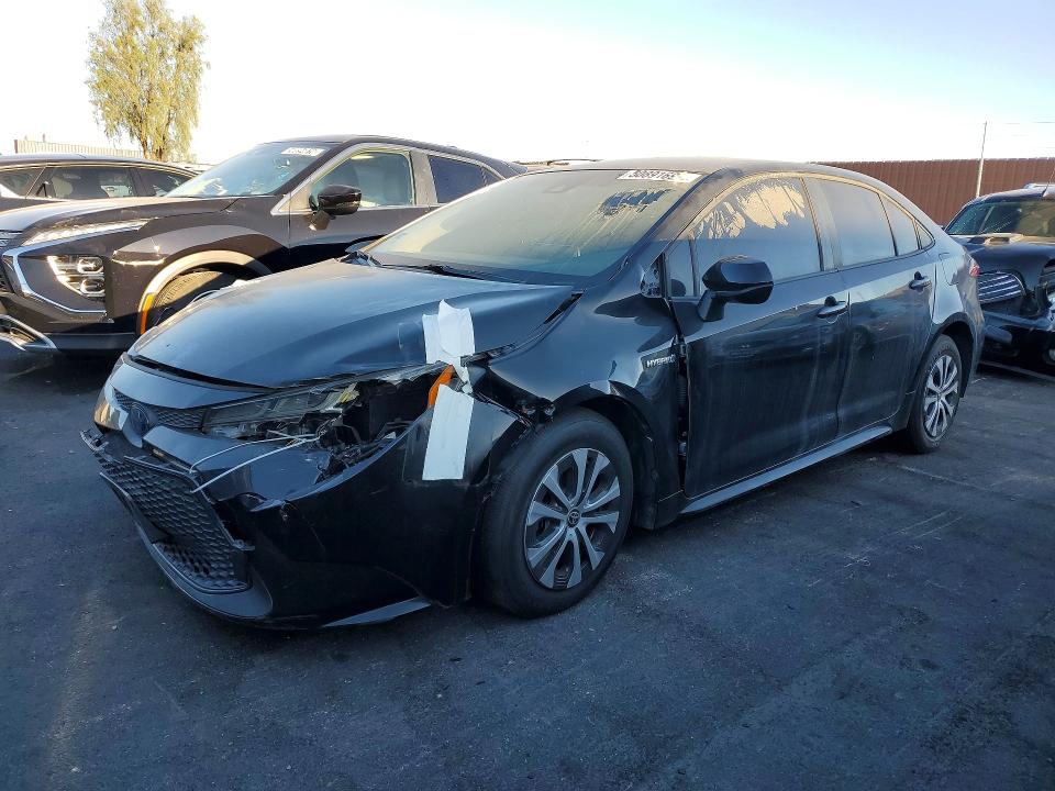 2021 Toyota Corolla VIN JTDEAMDE0MJ024296 COPART salvage auction — FRONT END, Nv - Salvage Title, sold $4,100 on 2026-07-27 (photo 1)