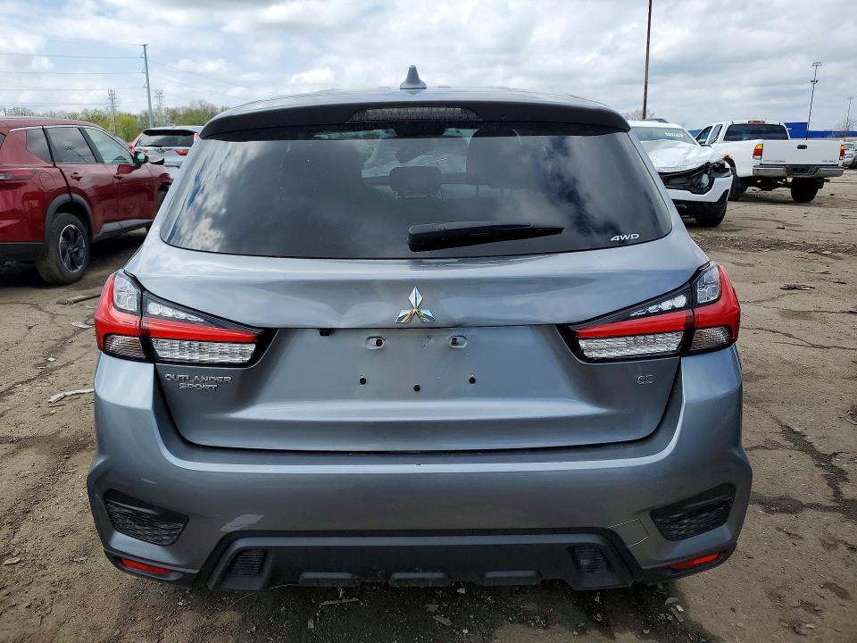 2025 Mitsubishi Outlander sport VIN JA4ARUAU1SU007824 COPART salvage auction — FRONT END, Az - Cert Of Title - Salvage, sold $2,500 on 2026-07-07 (photo 6)