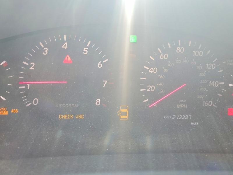 2002 Lexus Ls VIN JTHBN30F220067474 COPART salvage auction — FRONT END, Or - Lien Papers Salvage, sold $175 on 2026-07-27 (photo 9)