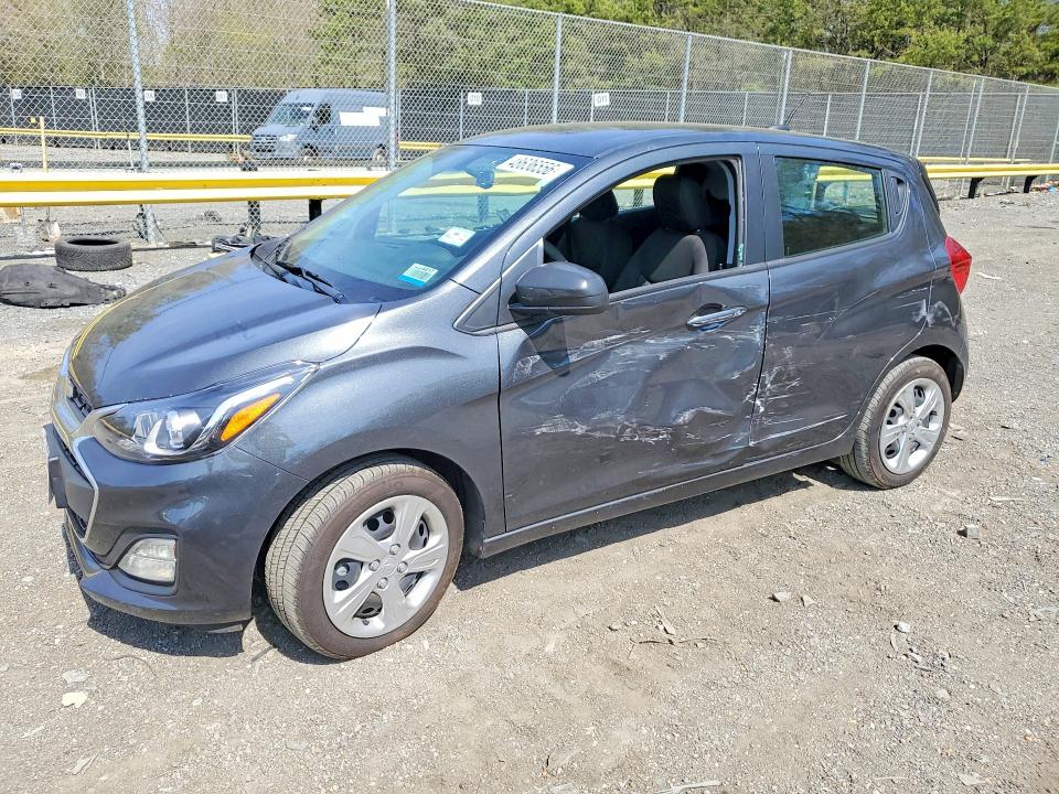 2021 Chevrolet Spark VIN KL8CB6SA6MC715037 COPART salvage auction — SIDE, Md - Cert Of Salvage > 75% Damage, sold $3,000 on 2026-07-17 (photo 1)