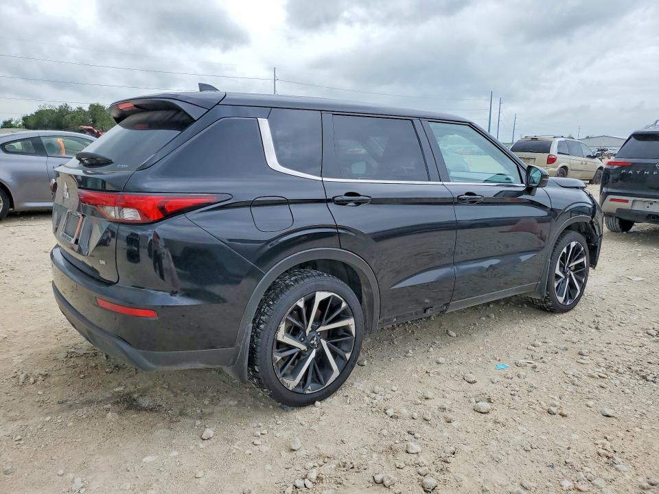 2022 Mitsubishi VIN JA4J4UA83NZ036377 COPART salvage auction — FRONT END, Tx - Certificate Of Title, sold $3,200 on 2026-07-07 (photo 3)